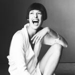 Fotografía de Linda Evangelista de la exposición.