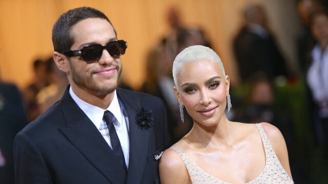 Pete Davidson y Kim Kardashian