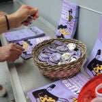 Punto de información contra las agresiones sexuales a mujeres en la Semana Grande, a 13 de agosto de 2022, en San Sebastián (País Vasco).