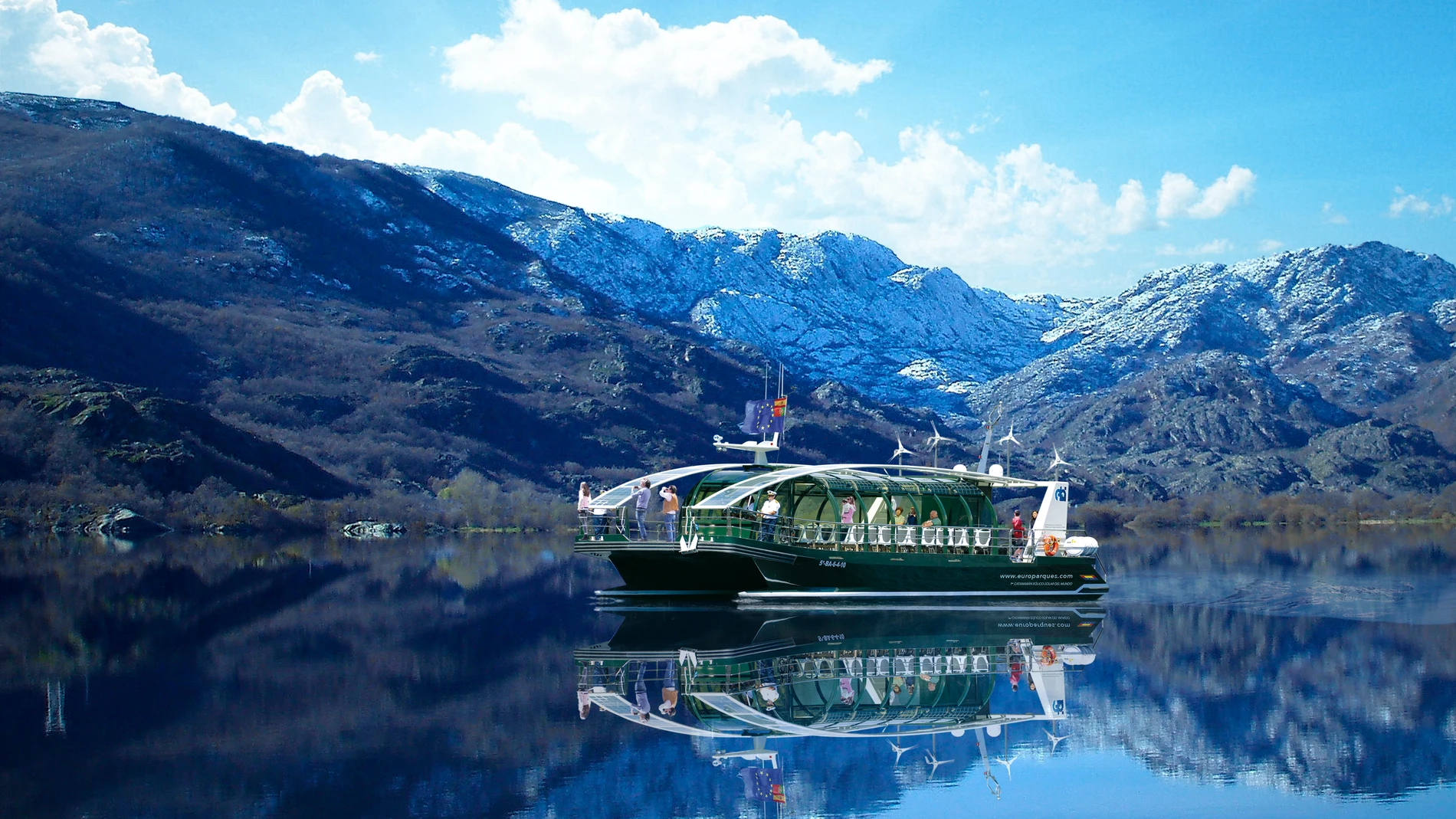 El lago de Sanabria en la provincia de Zamora