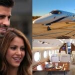 El lujoso avión que se disputan Skahira y Piqué