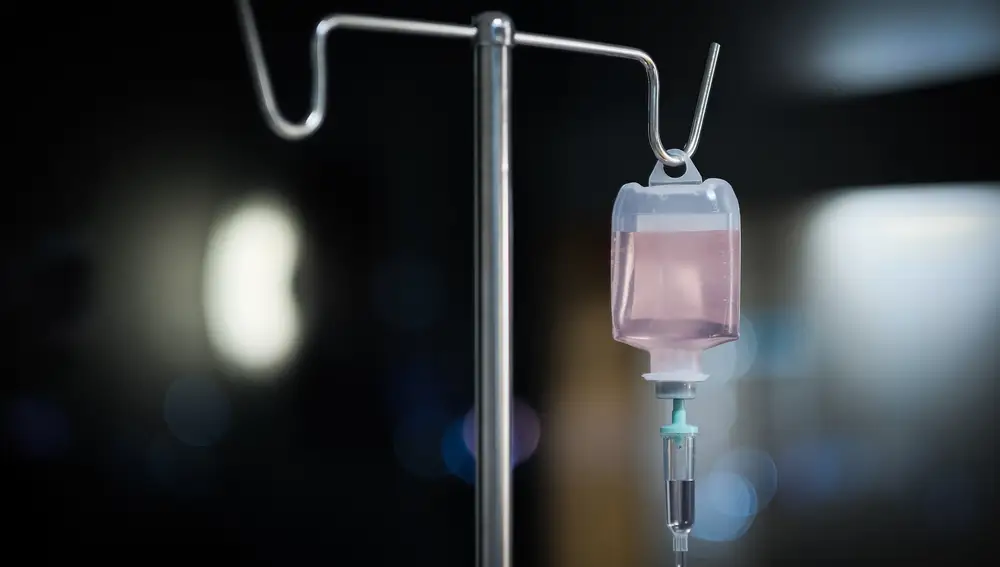 Gotero en un hospital