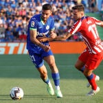 El centrocampista del Atlético de Madrid Saúl Ñíguez.