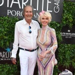 Gunilla von Bismarck y Luis Ortiz at photocall Starlite Festival de Marbella
