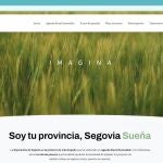 Web de la agenda rural sostenible de la Diputación de Segovia
