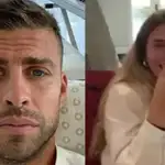 Piqué, junto a Clara Chía