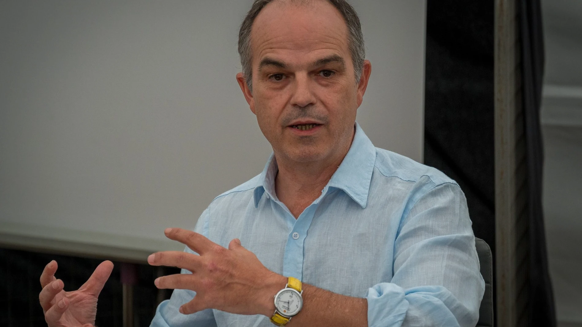El secretario general de Junts, Jordi Turull, en un acto en la Universitat Catalana d'Estiu JUNTS 17/08/2022
