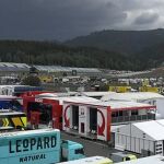 Una enorme tormenta se desató sobre el circuito de Spielberg en Austria