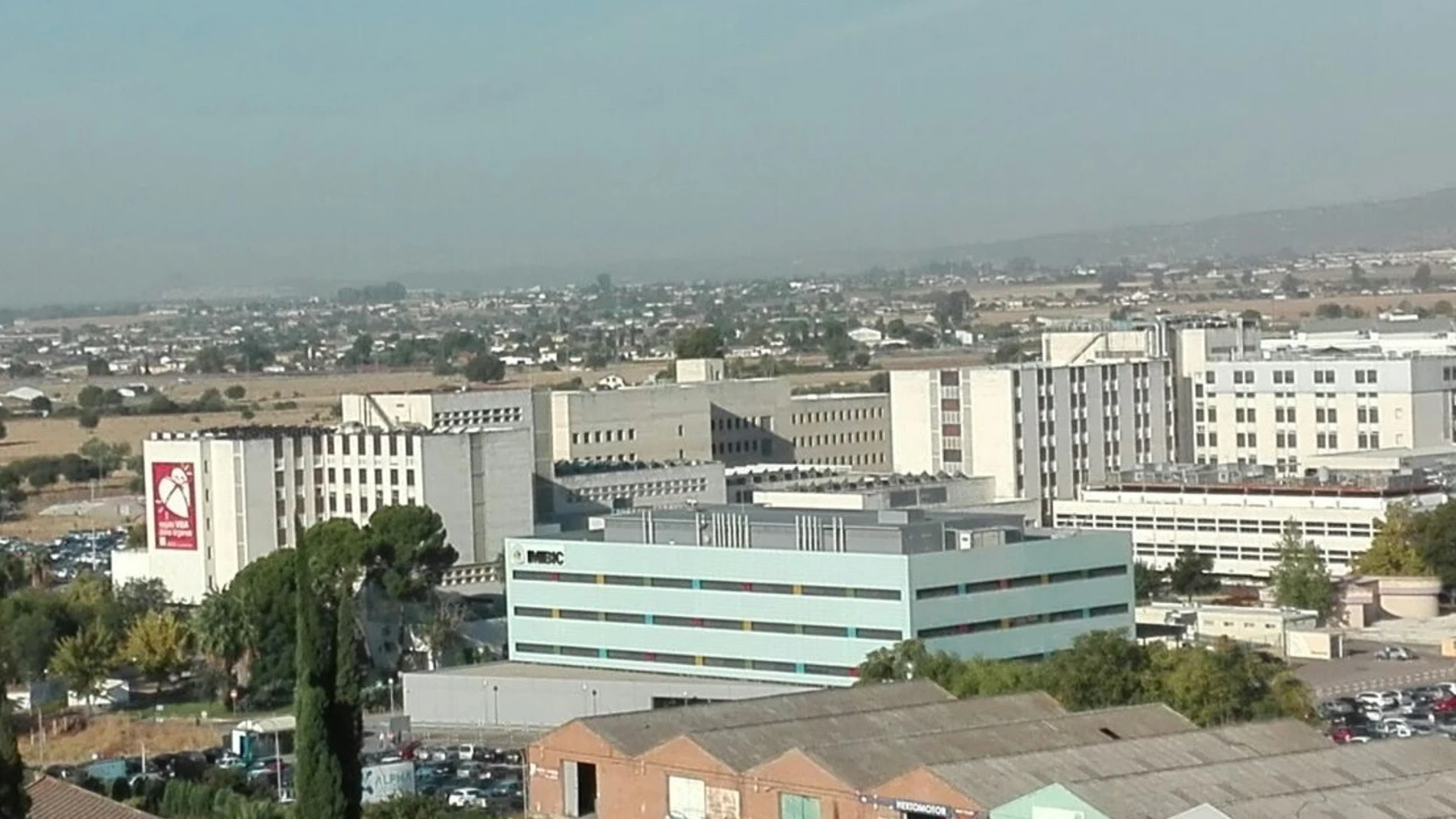 Vista general del Hospital Universitario Reina Sofía