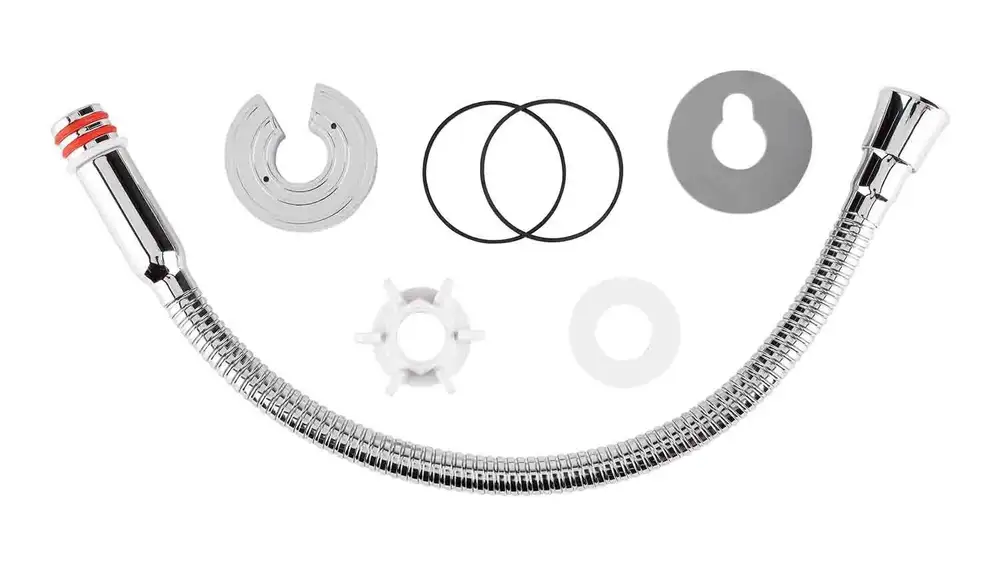 Easymaxx Grifo eléctrico de acero inoxidable