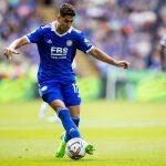 Ayoze Pérez con el Leicester.