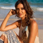 Sara Carbonero con vestido de crochet.