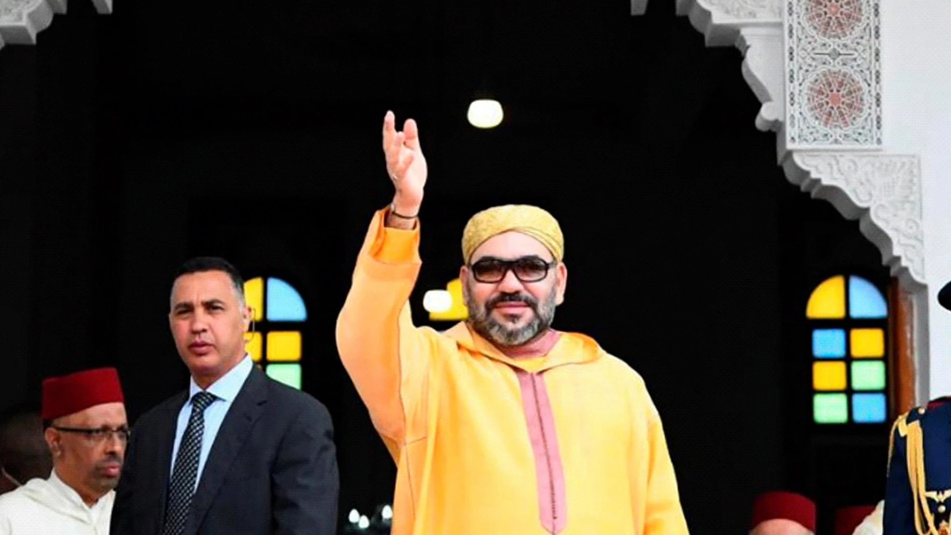 El rey Mohamed VI de Marruecos