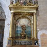 Retablo restaurado en Villacastín