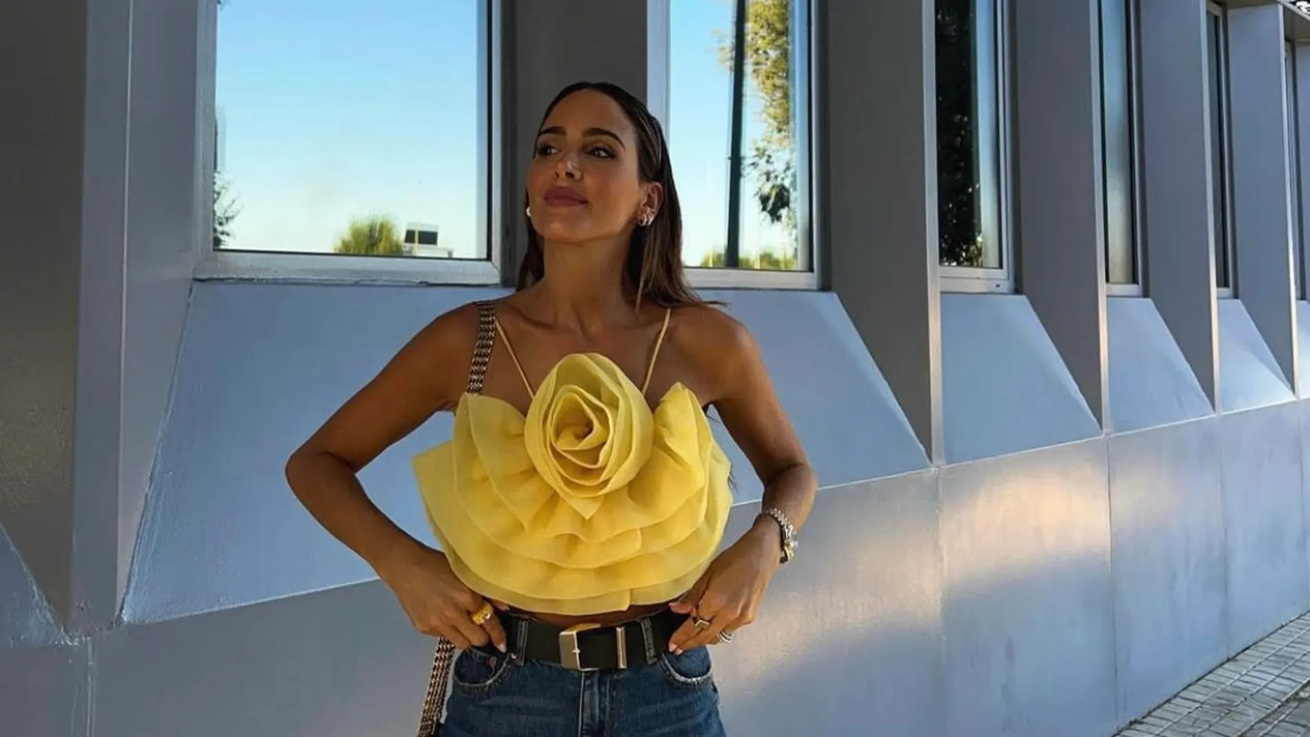 Rocío Osorno con top de Zara.