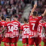 Aleix García con el Girona. EFE/David Borrat