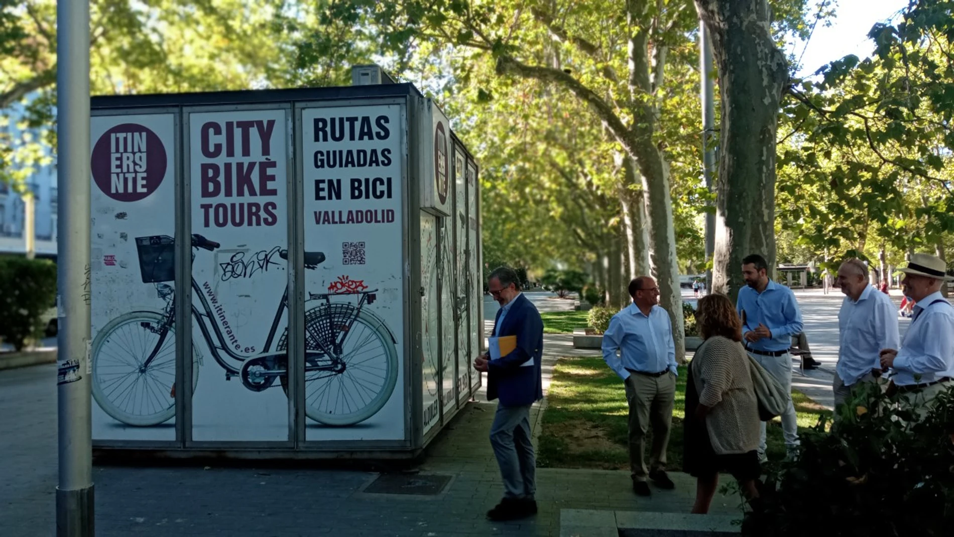 Presentación del sistema de bicicletas adaptadas de Valladolid