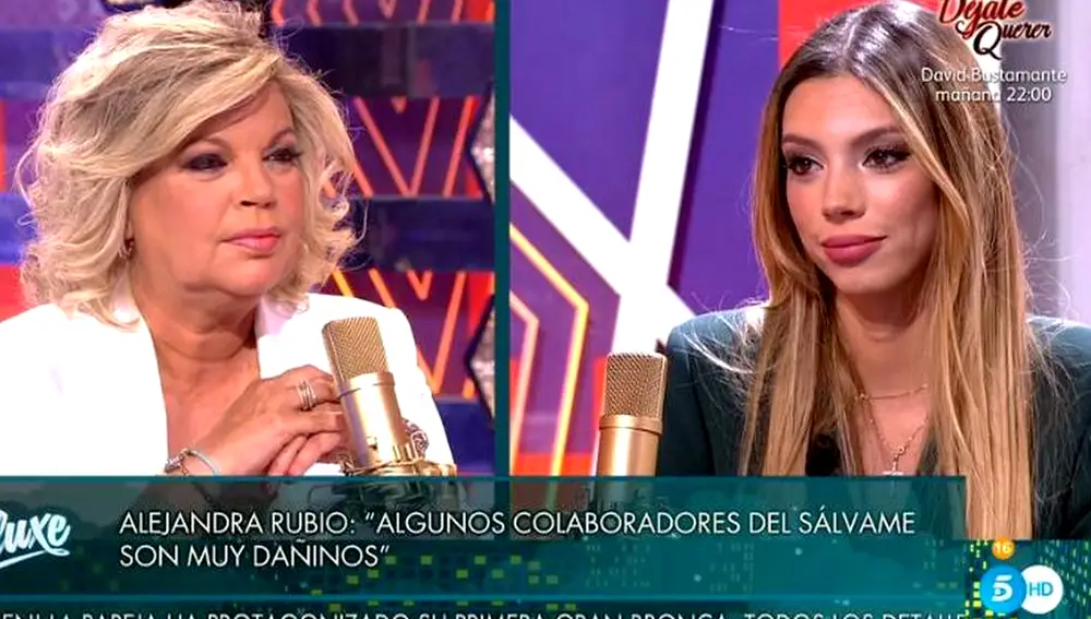 Terelu Campos y Alejandra Rubio