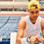 Nadal ya se está entrenando esta semana en Nueva York