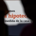 Imagen de un banco anunciando su oferta en hipotecas