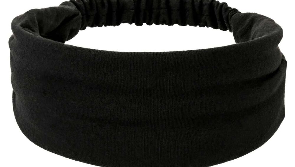 Cinta para el pelo ancha de algodón, de Bijou Brigitte