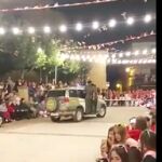 Supuestos guardias civiles irrumpen en la plaza durante las fiestas