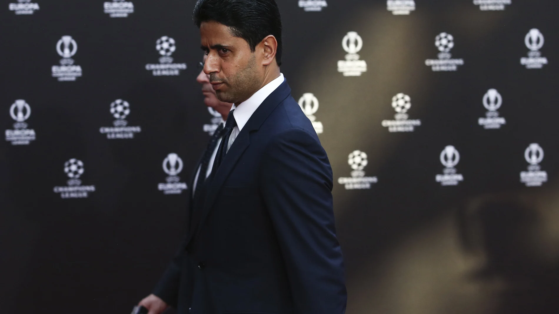 El presidente del PSG Nasser Al-Khelaifi