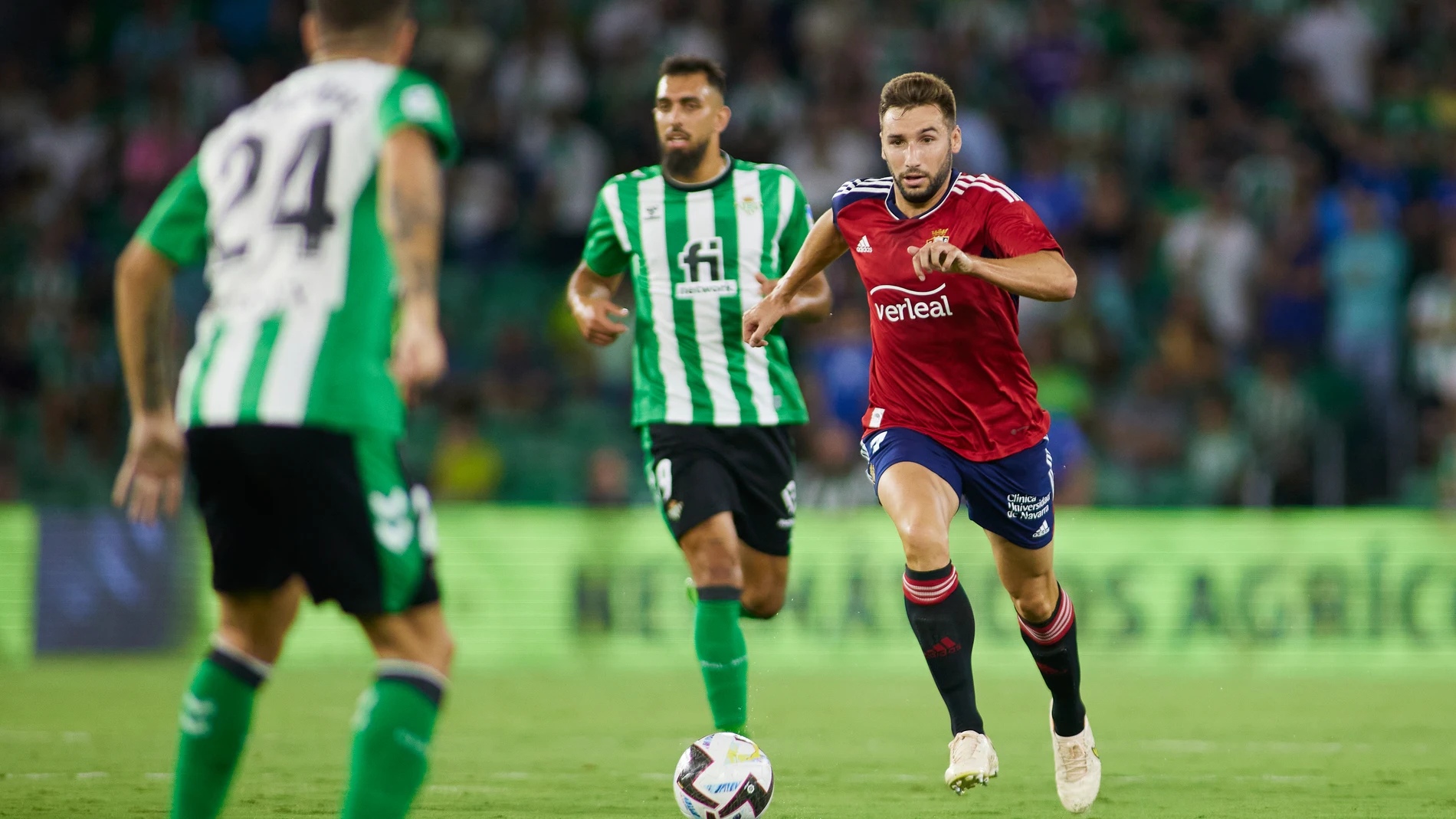 Jon Moncayola con Osasuna.