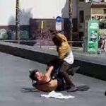 La pelea tuvo lugar en los aledaños del Macba