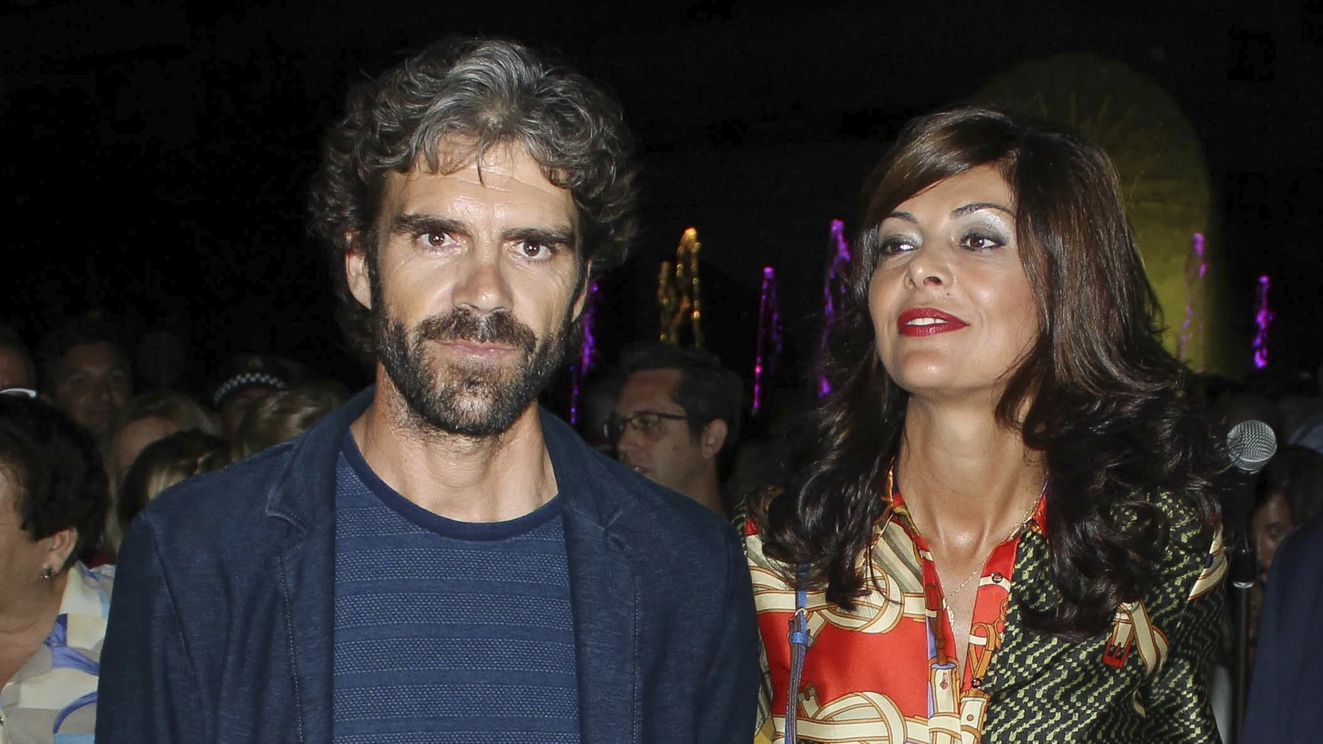 El torero Jose Tomás y su mujer Isabel