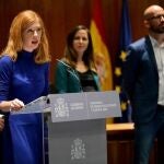 Lilith Verstrynge en su toma de posesión como secretaria de Estado de Agenda 2030