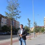 David Dorado, en la avenida del Aeropuerto. AYUNTAMIENTO DE CÓRDOBA (Foto de ARCHIVO)