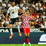 Carlos Soler, en su último partido como valencianista ante el Atlético