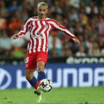 Antoine Griezmann, en el partido en Mestalla