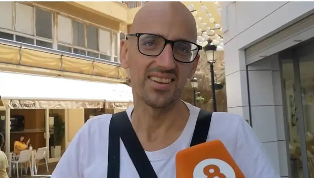 Federico Prat en su entrevista en Canal 8