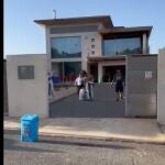 Momento del desalojo mostrado en un vídeo de Twitter