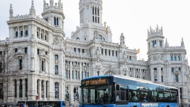 Palacio de Cibeles, sede del Ayuntamiento de Madrid