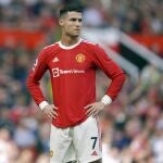 Cristiano Ronaldo está a la espera de poder confirmar su salida del United
