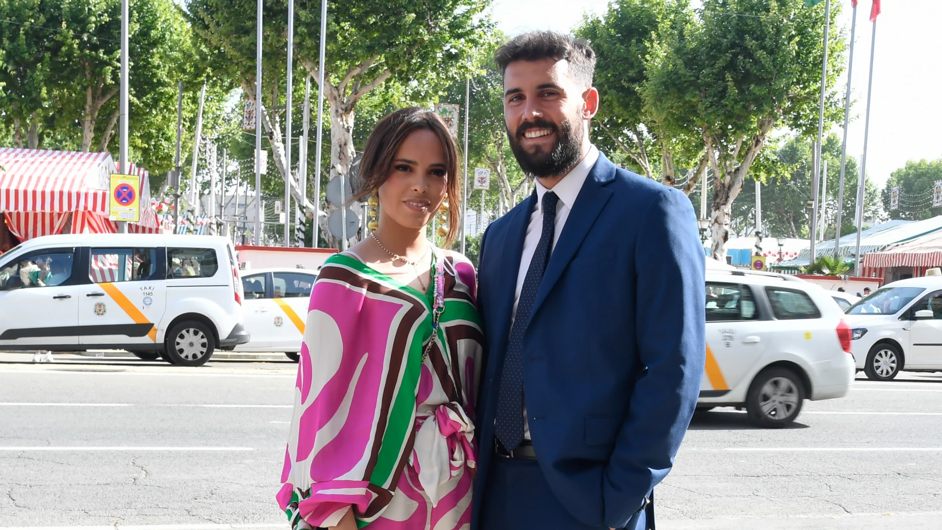 Gloria Camila y su novio, David García