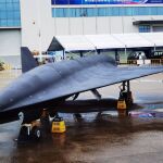 Imagen del Wuzhen-8, el dron de reconocimiento chino que podría derribar cazas con un ataque suicida | Fuente: Twitrer
