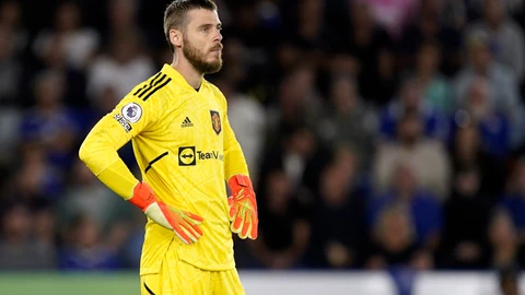 David de Gea con el Manchester United.