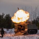Un TOA portamortero del Ejército de Tierra