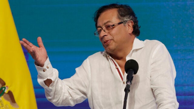 El presidente de Colombia, Gustavo Petro