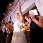 La medallista olímpica de halterofilia Lydia Valentín, ofrece el pregón de las fiestas de la Encina de Ponferrada