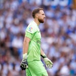 Jan Oblak con el Atlético de Madrid.