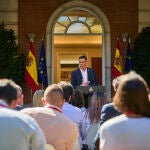 El presidente del Gobierno, Pedro Sánchez