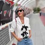 Carmen Gimeno con el perfecto look para la vuelta a la oficina.