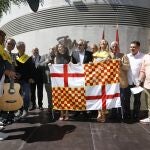Acto de Tabarnia con el nombramiento de Isabel Diaz Ayuso como presidenta de Tabarnia en Madrid.