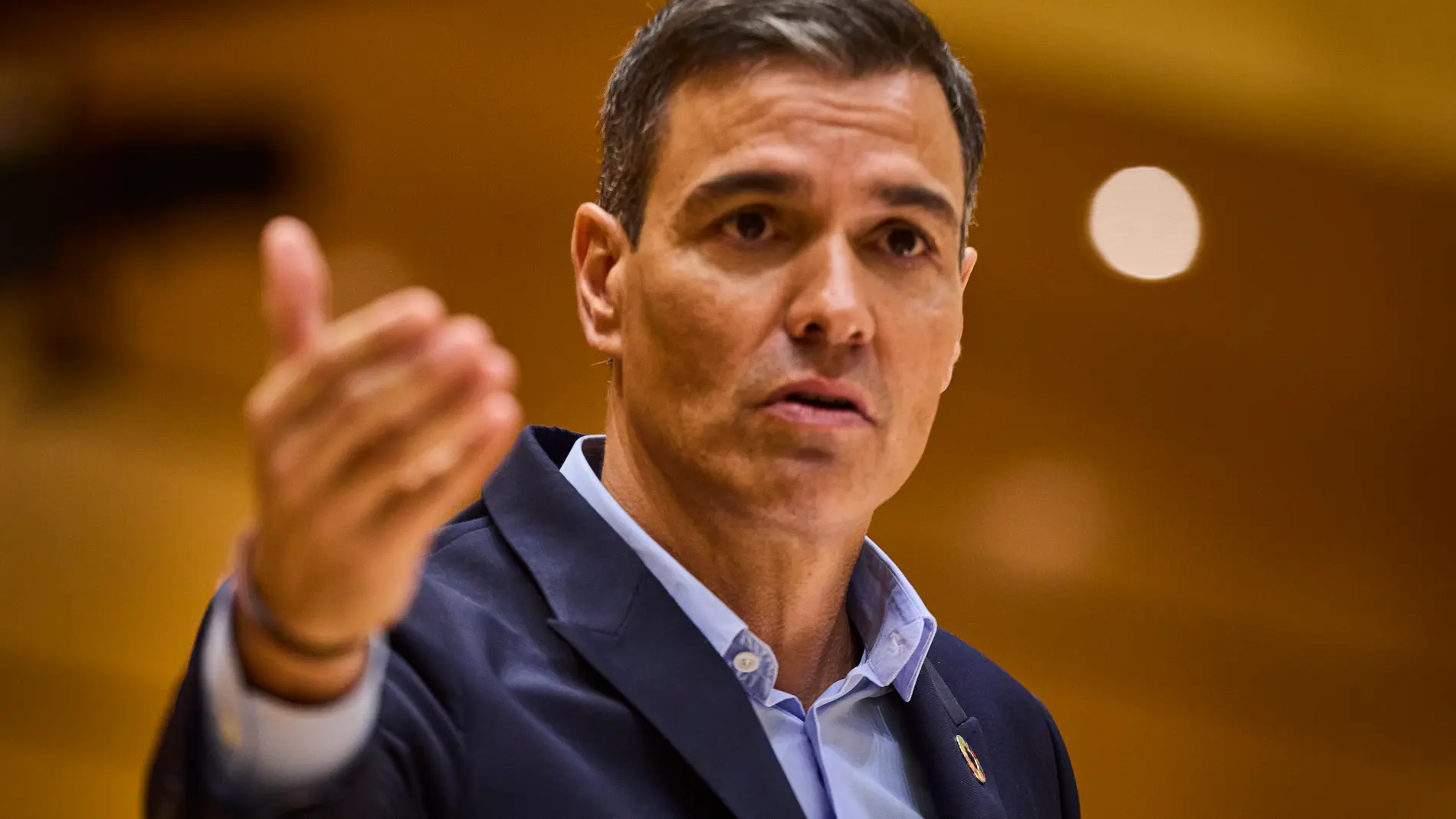 El presidente del Gobierno, Pedro Sánchez