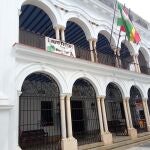 Fachada del Consistorio de Almonte. AYUNTAMIENTO DE ALMONTE